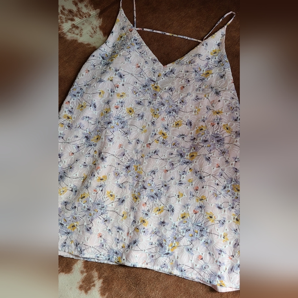 Loft spaghetti strap blouse